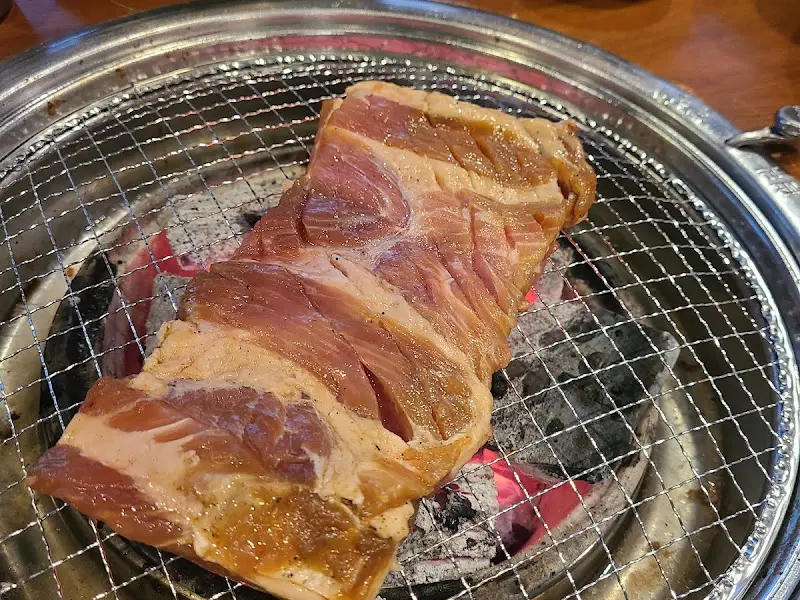 돼지갈비 단독 샷