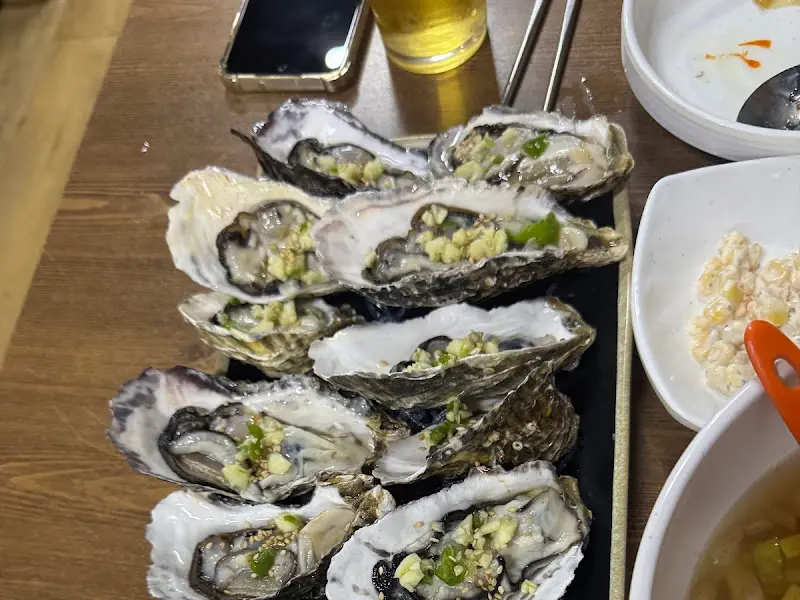 싱싱한 석화의 모습