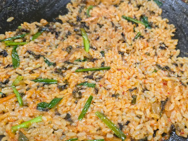 곱창전골 볶음밥