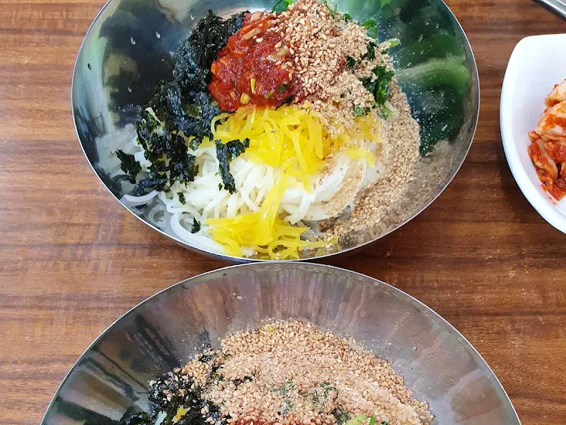 주전자 국수 비빔 버전