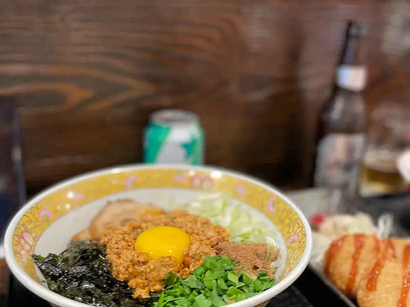 마제소바와 아사히 맥주