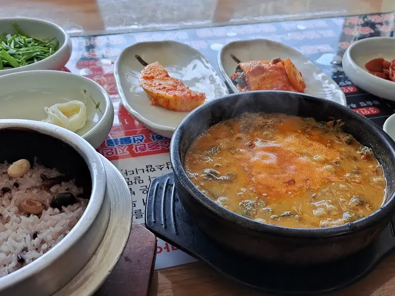 추어탕 한 상 차림