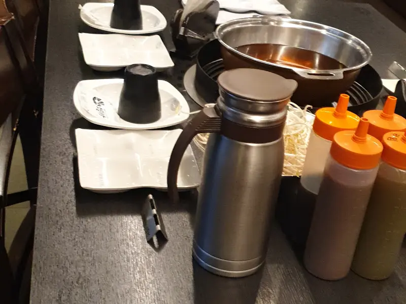 샤브샤브 기본 세팅