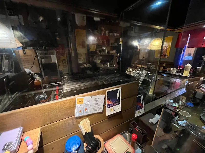 다양한 꼬치 메뉴