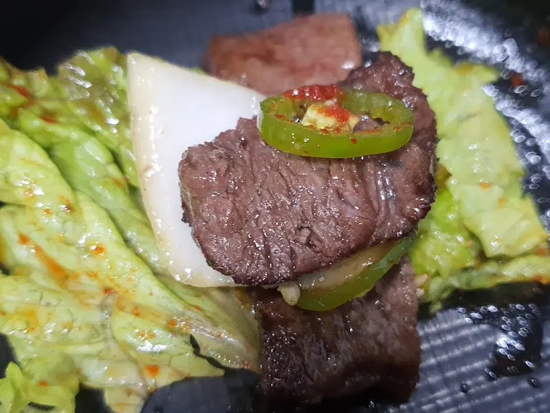 소고기와 곁들여 먹는 밑반찬