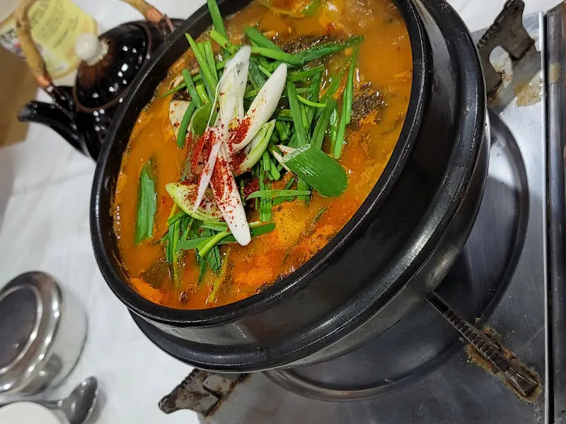 참게탕 클로즈업