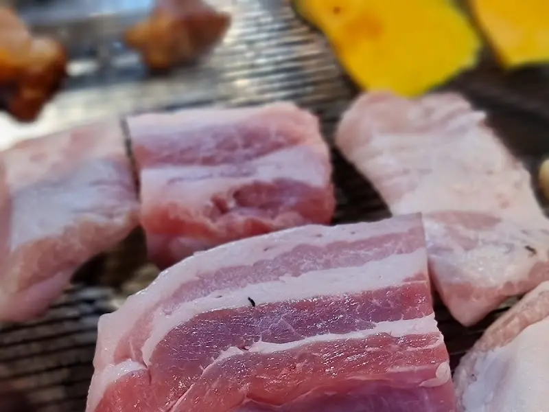 불판 위의 쫀득살