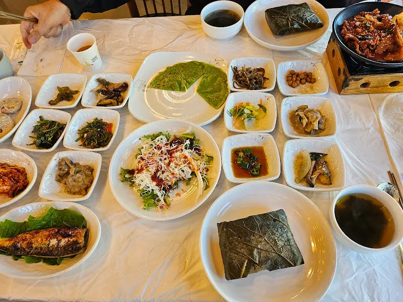 미소식당 연잎밥 정식 한상차림