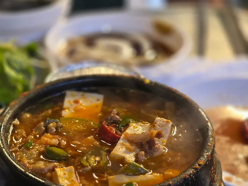 된장찌개 클로즈업
