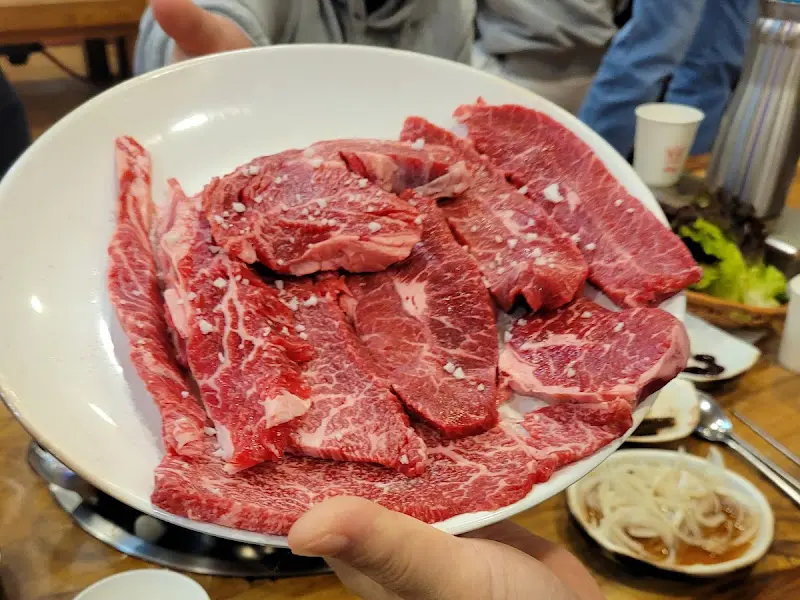 한우 한 상 차림