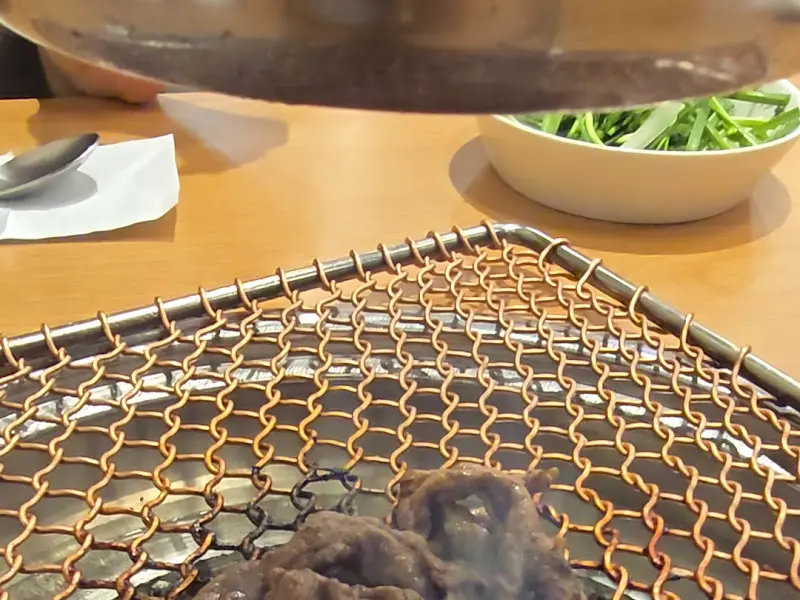 구워지는 광양불고기