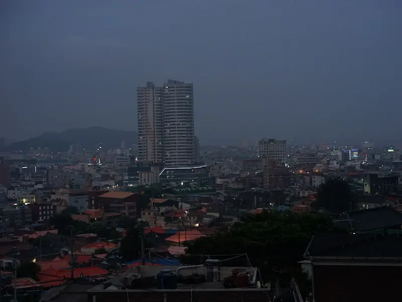 목포 시내 전경