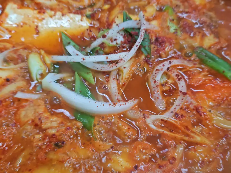 김치찌개 클로즈업
