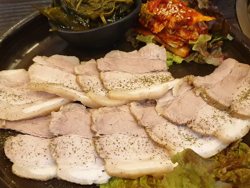 맛있는 보쌈 한 접시