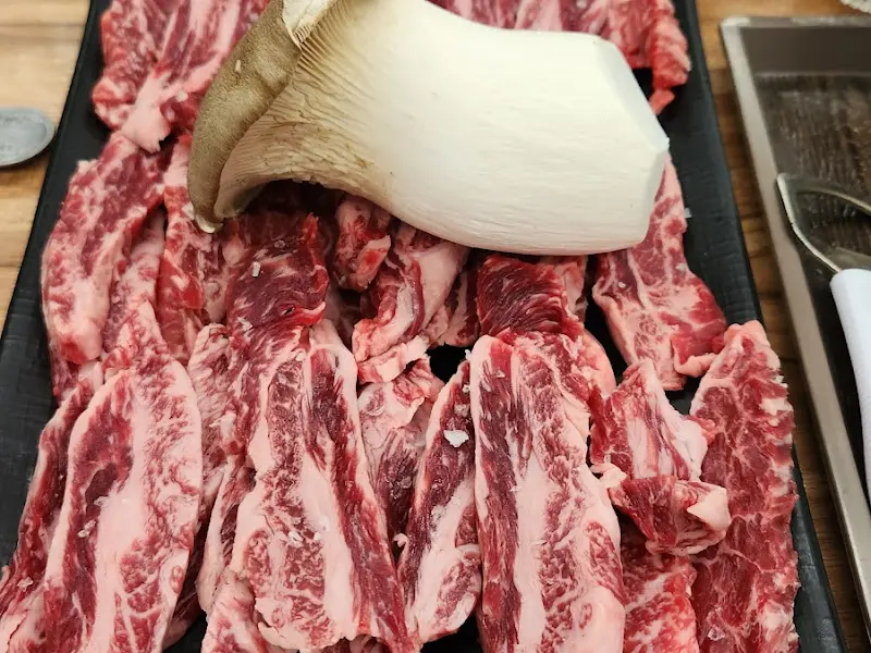 신선한 한우의 모습