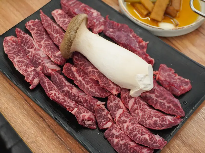 신선한 한우의 모습