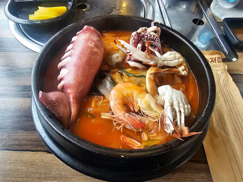 해물짬뽕전골