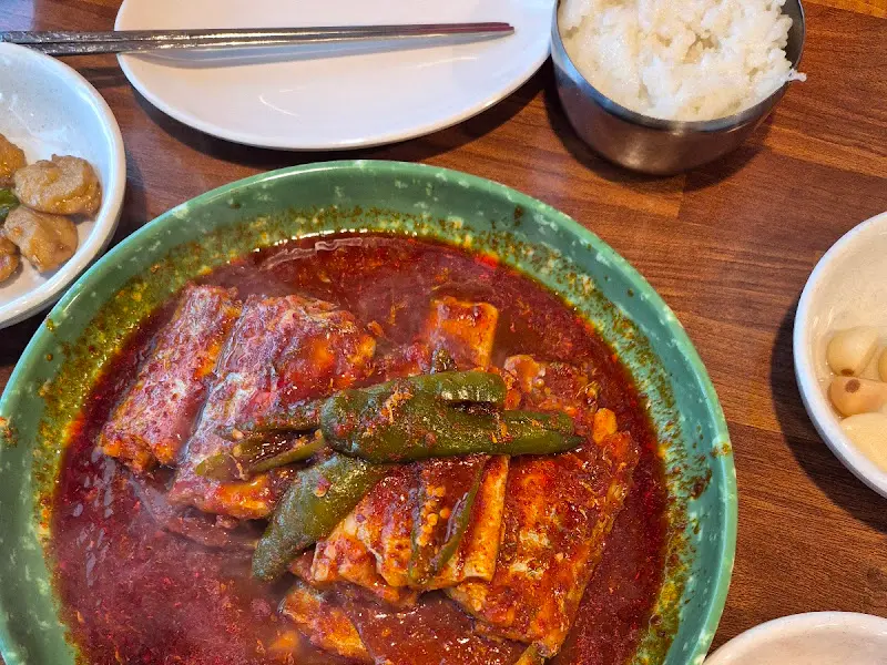 잘도식당 갈치조림과 밥
