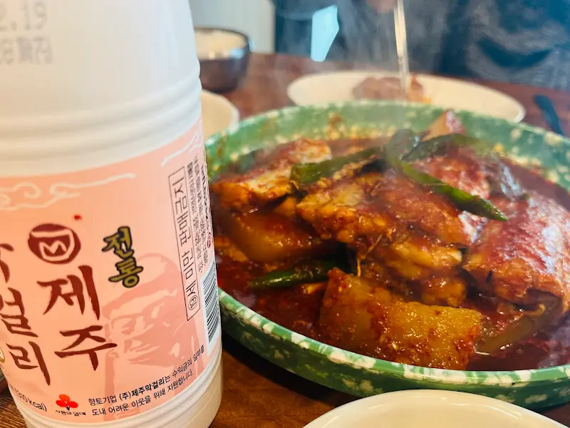 잘도식당 제주 맑은 술