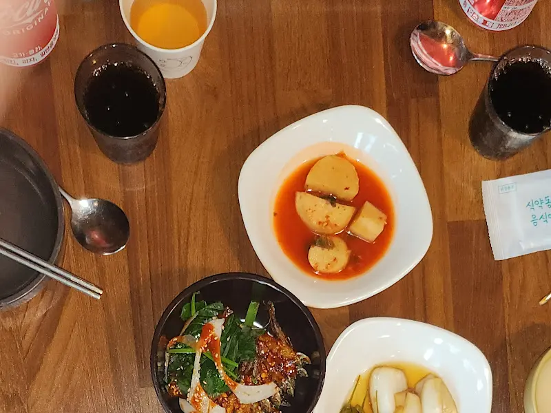 남촌가든의 상차림