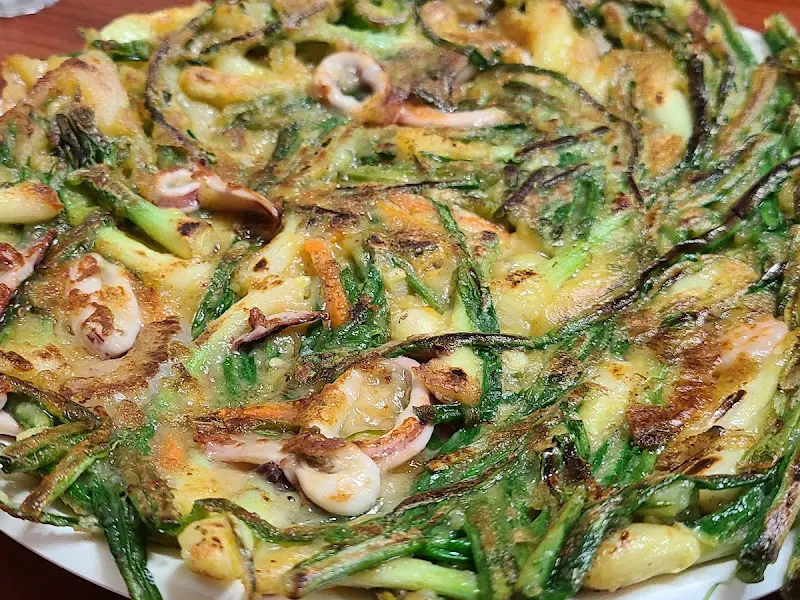 해물이 듬뿍 들어간 부침개