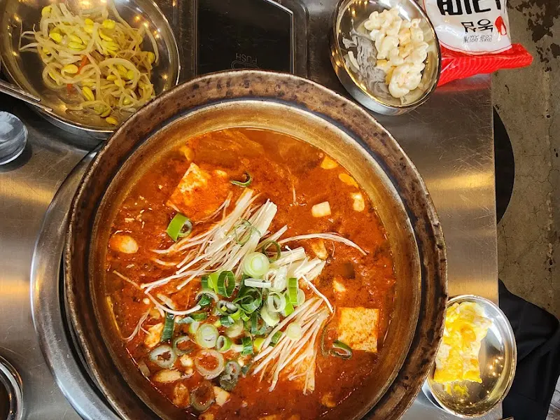 김치찌개 클로즈업