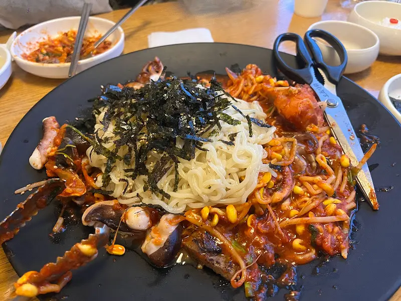 감자면 사리 추가