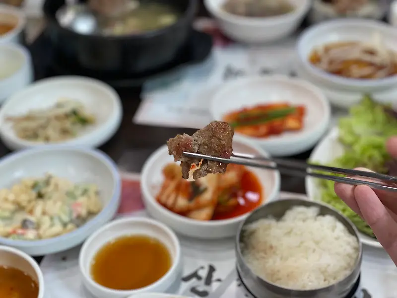 푸짐한 한상차림