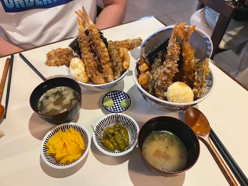 텐동 한 상 차림