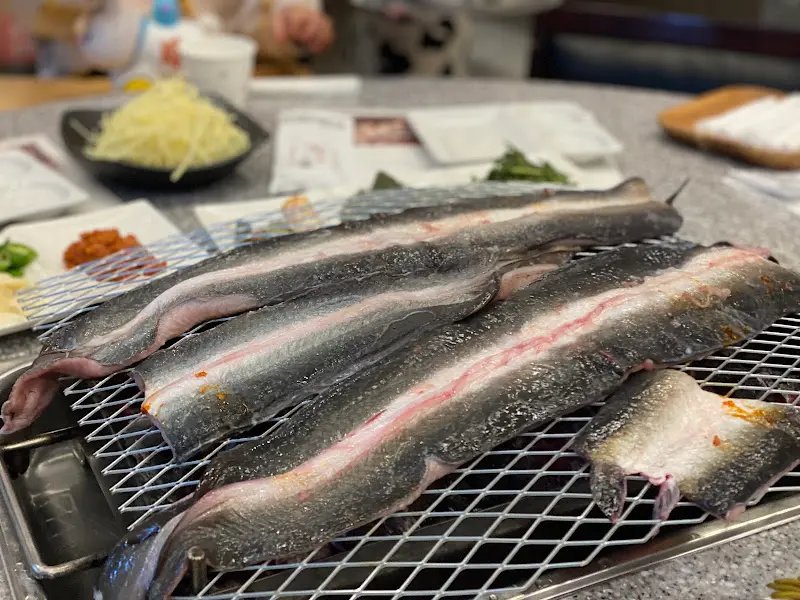 큼지막한 크기를 자랑하는 장어