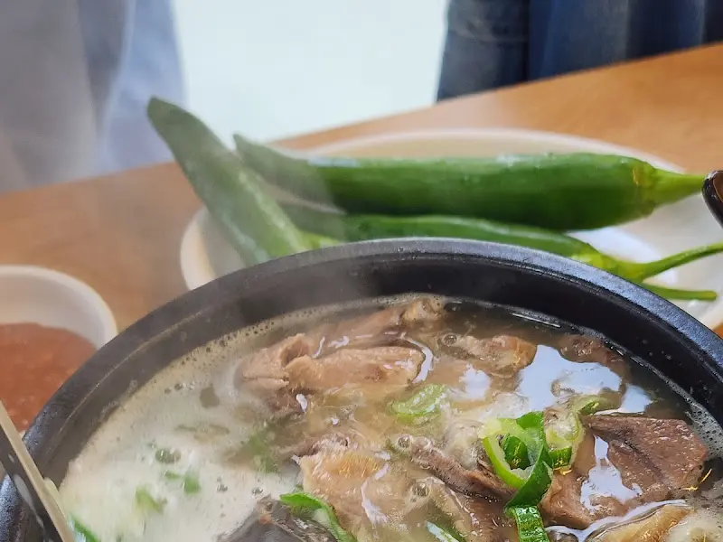 깔끔한 순대국
