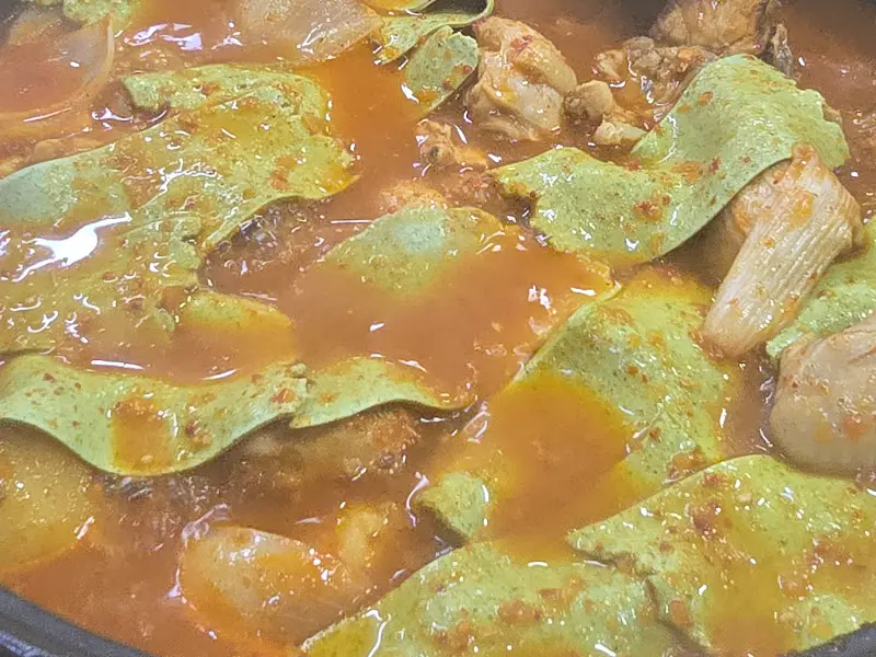 닭매운탕 클로즈업