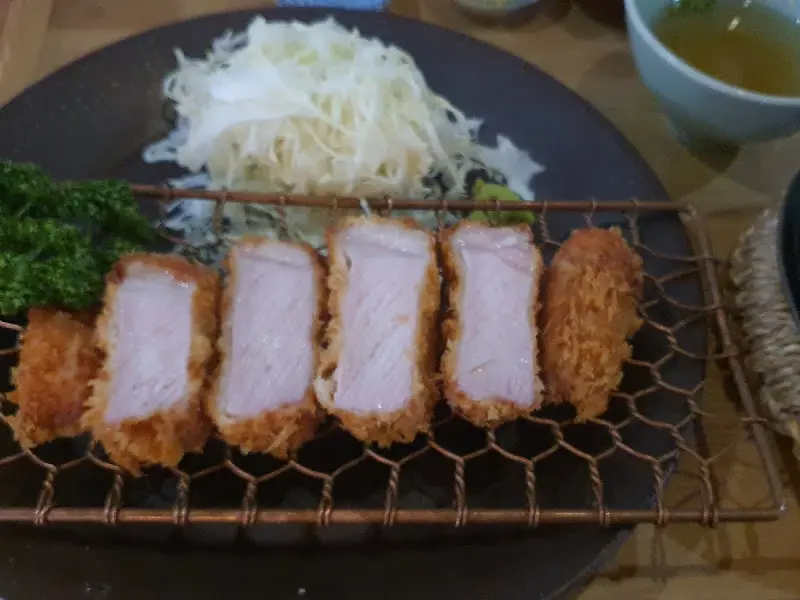 등심 돈가스 정식