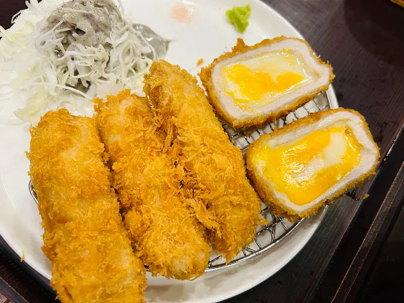 치즈가 듬뿍 들어간 치즈카츠