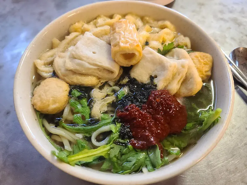 어묵우동 비주얼