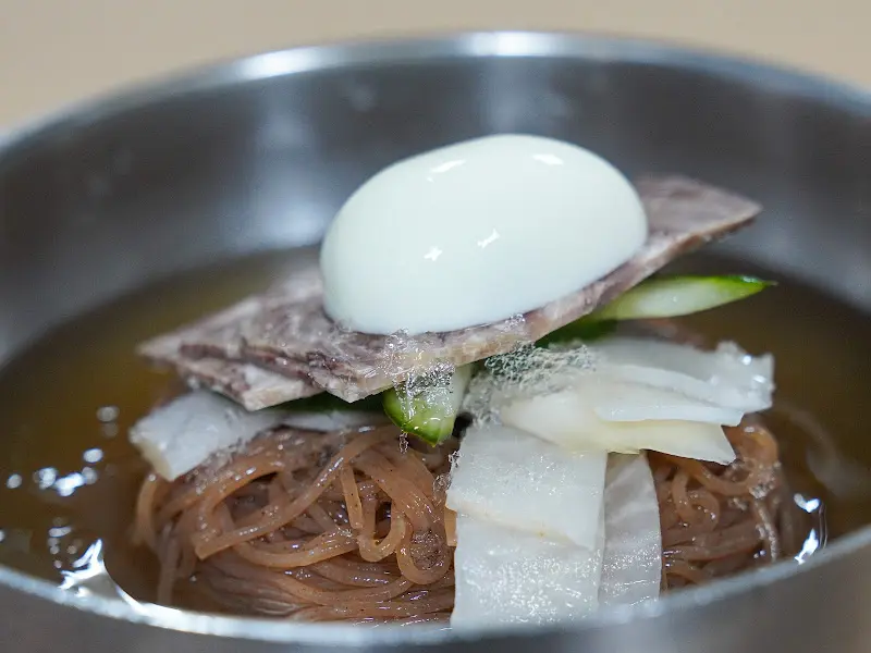 유진식당 평양냉면 디테일