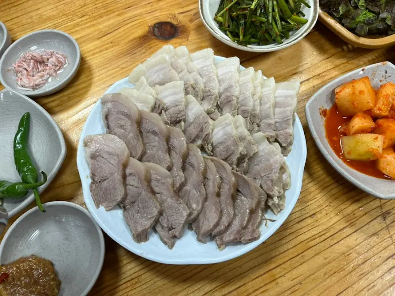 합천일류돼지국밥 수육