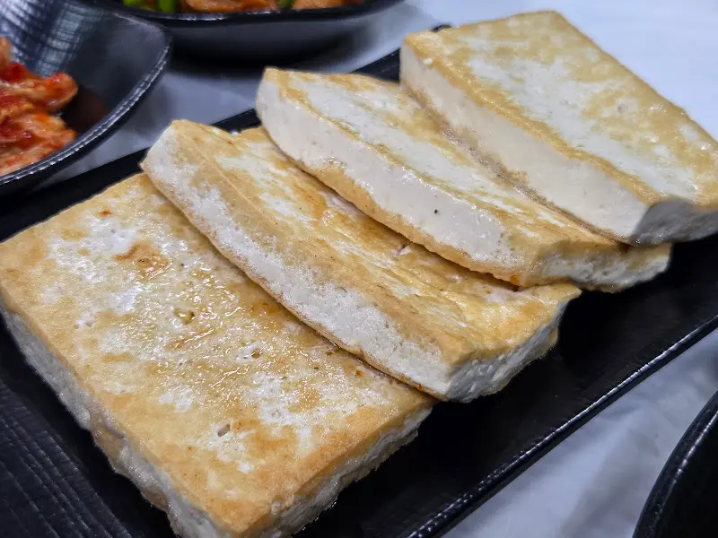 고소한 들기름두부구이