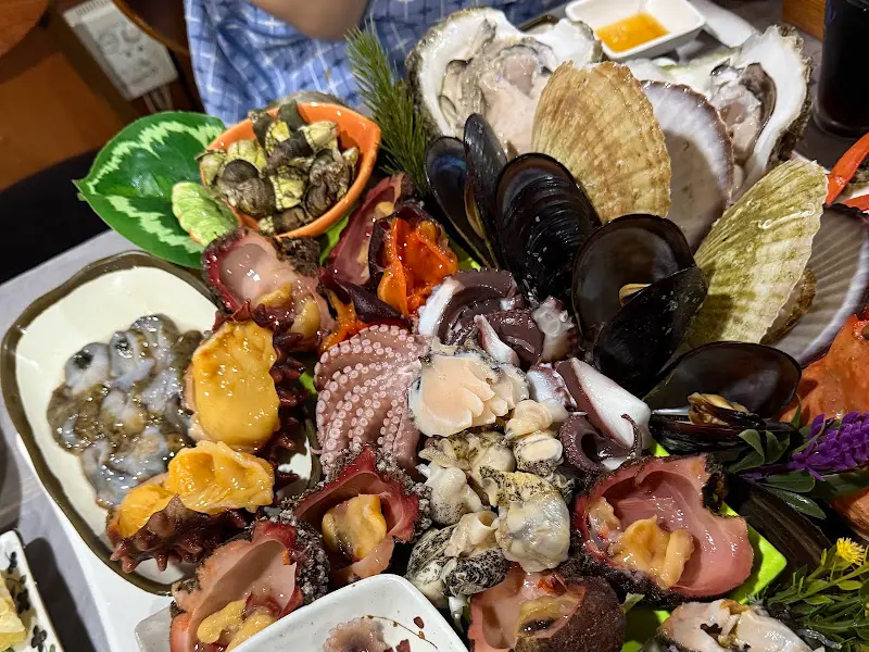 해산물 한 상 차림