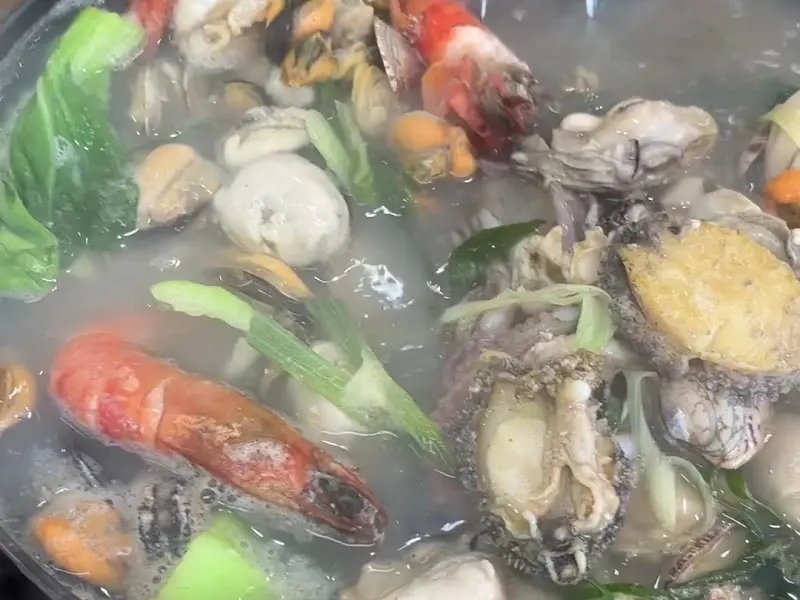 해산물 클로즈업