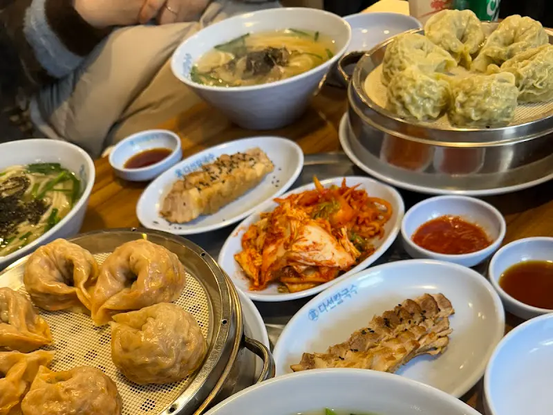 다선칼국수 메뉴