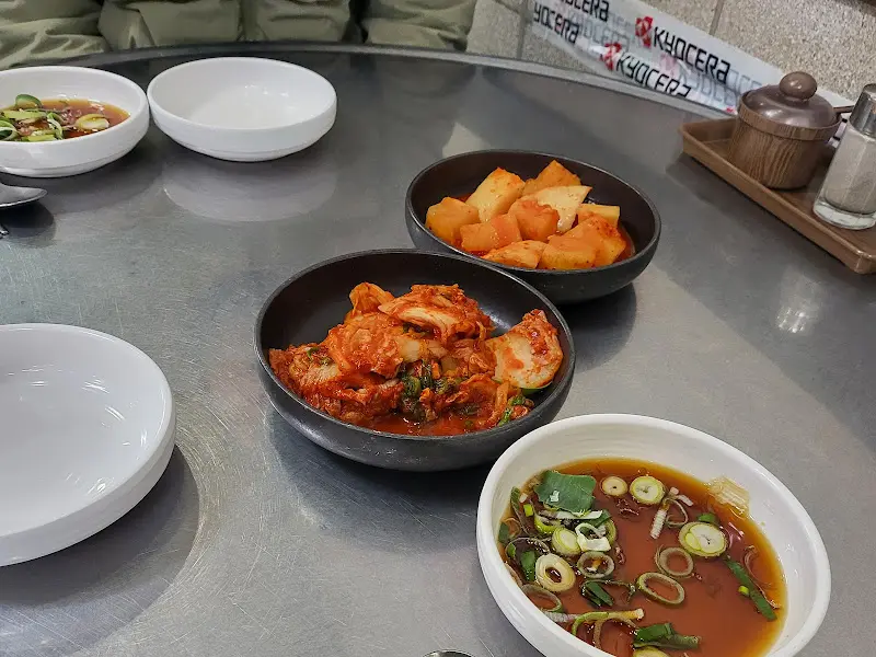 기본 반찬 세팅