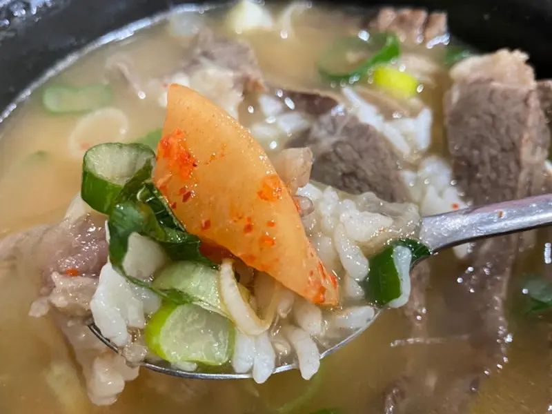 고기와 간장소스