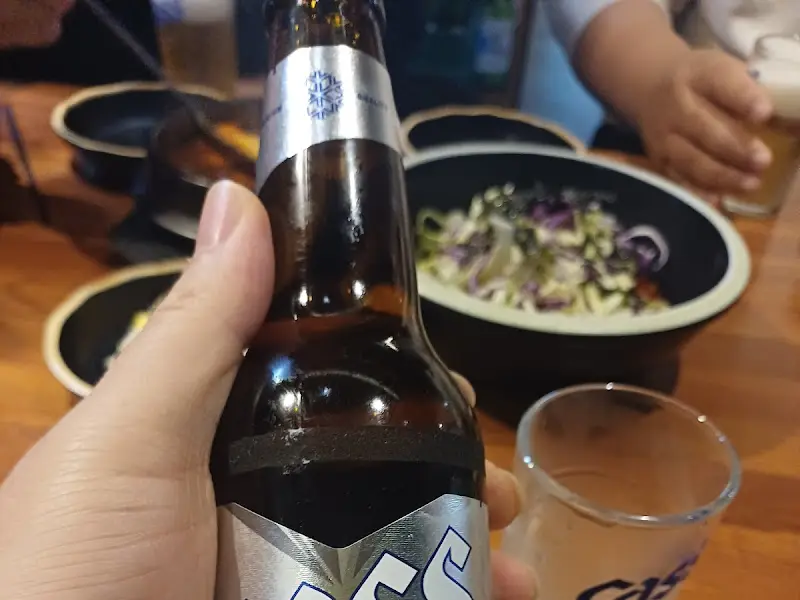 시원한 맥주 한 잔
