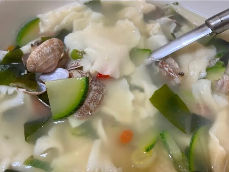 시원한 손수제비