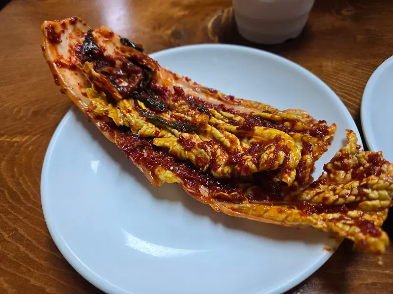 매콤한 겉절이 김치