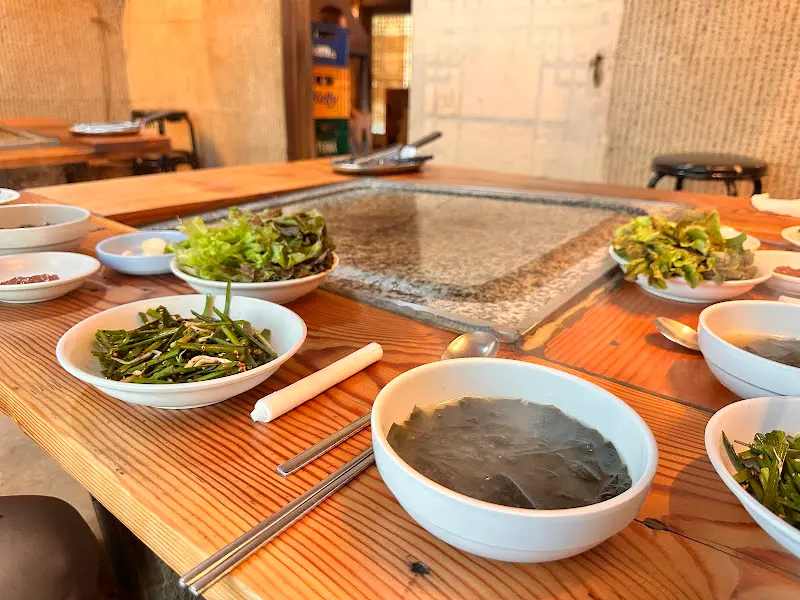 수레실가든 테이블 세팅