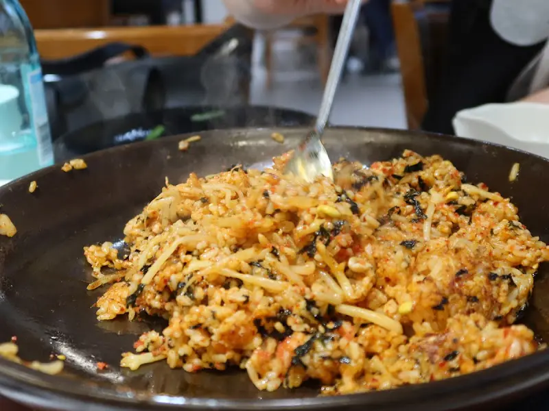 마무리로 즐기는 환상적인 볶음밥