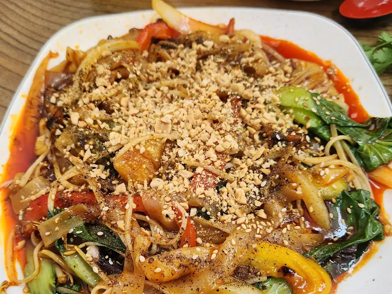 해물볶음쌀국수