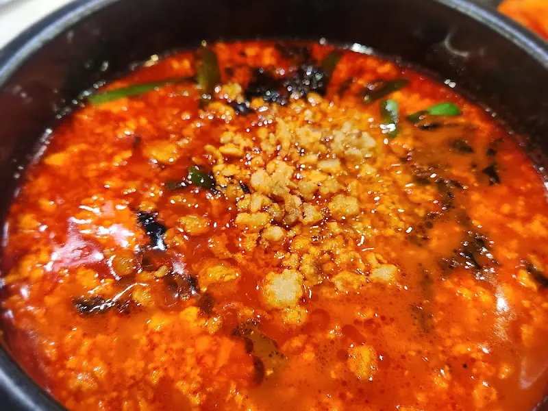 순두부 들깨 칼국수
